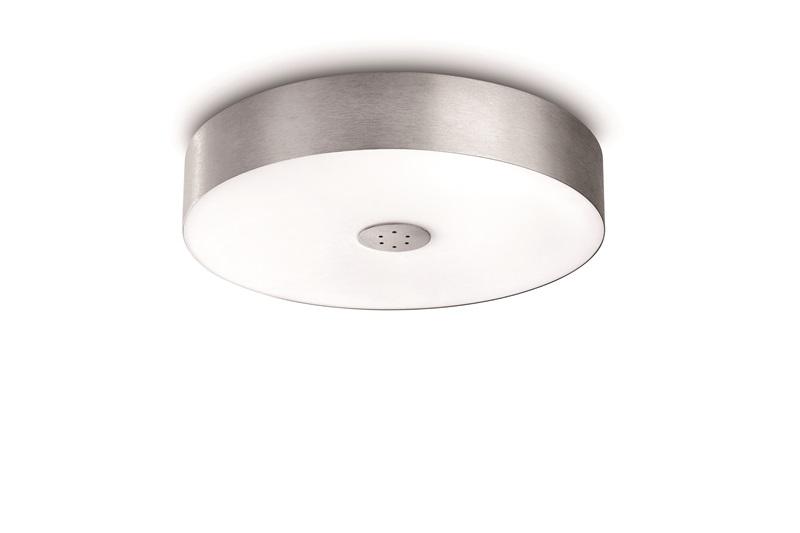 Philips Fresco 1-Light Ceiling Lamp in Brushed Nickel Finish